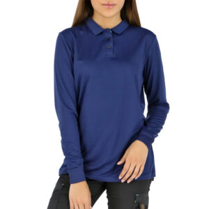 POLERA-COOLDRY-QUEBEC-MANGA-LARGA-MUJER-AZUL