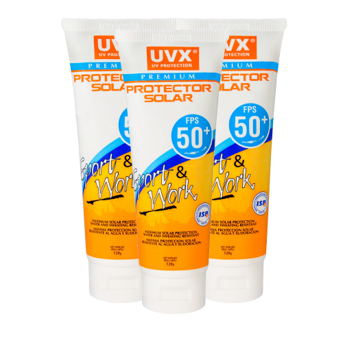 Crema Protección Solar UVX 120 grs. Premium